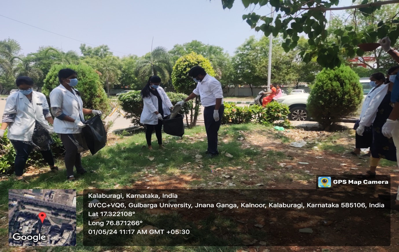 Swachhata Pakhwada- 2024 at ESIC Dental College and Hospital, Kalaburagi